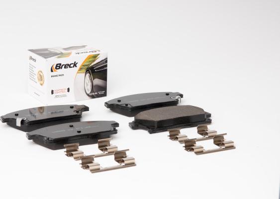 Breck 25034 00 701 10 - Brake Pad Set, disc brake autospares.lv