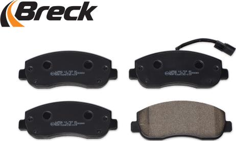 Breck 25147 00 703 10 - Brake Pad Set, disc brake autospares.lv