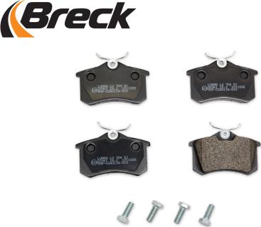 Breck 20961 00 704 00 - Brake Pad Set, disc brake autospares.lv