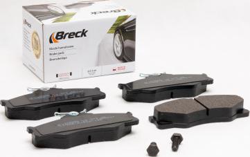 Breck 20979 00 703 00 - Brake Pad Set, disc brake autospares.lv