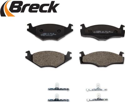 Breck 20887 20 702 00 - Brake Pad Set, disc brake autospares.lv