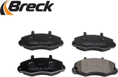 Breck 21470 00 701 00 - Brake Pad Set, disc brake autospares.lv