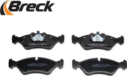 Breck 21190 00 701 00 - Brake Pad Set, disc brake autospares.lv