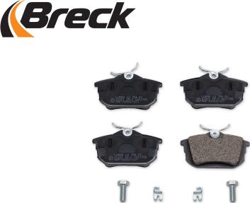 Breck 21861 00 704 10 - Brake Pad Set, disc brake autospares.lv