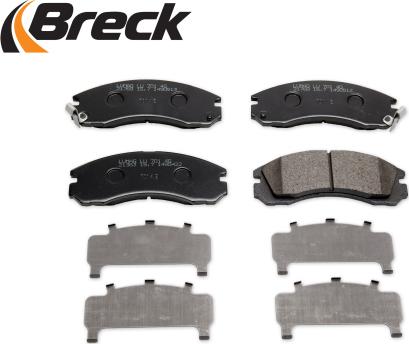 Breck 21363 00 701 10 - Brake Pad Set, disc brake autospares.lv