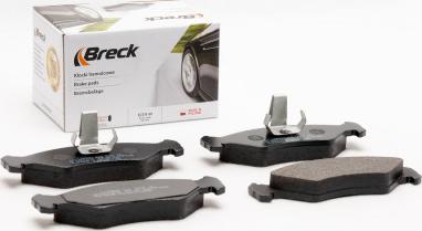 Breck 21202 00 702 00 - Brake Pad Set, disc brake autospares.lv