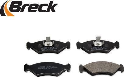 Breck 21202 00 702 00 - Brake Pad Set, disc brake autospares.lv