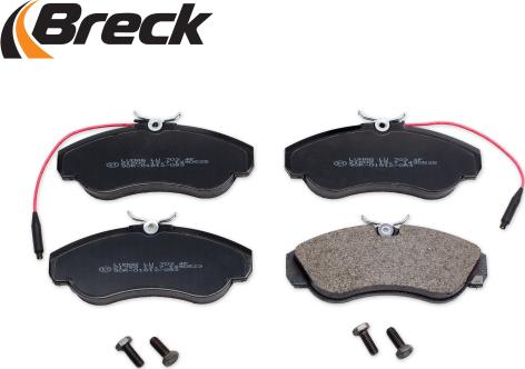 Breck 21799 00 703 10 - Brake Pad Set, disc brake autospares.lv