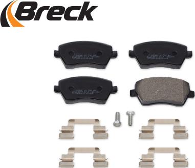 Breck 23973 00 702 00 - Brake Pad Set, disc brake autospares.lv