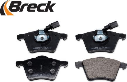 Breck 23034 00 703 10 - Brake Pad Set, disc brake autospares.lv