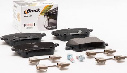 Breck 23144 00 701 20 - Brake Pad Set, disc brake autospares.lv