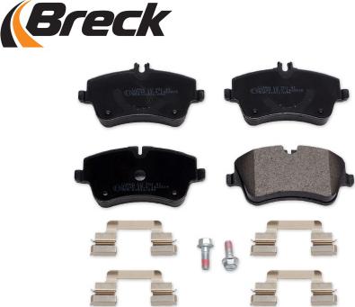 Breck 23144 00 701 20 - Brake Pad Set, disc brake autospares.lv