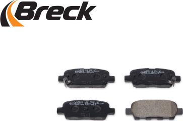 Breck 23871 00 702 10 - Brake Pad Set, disc brake autospares.lv