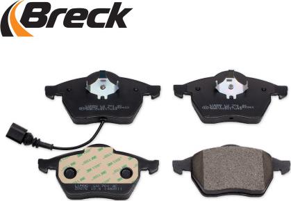 Breck 23392 00 701 10 - Brake Pad Set, disc brake autospares.lv