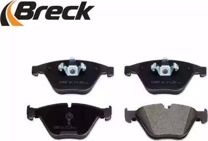 Breck 23313 00 701 10 - Brake Pad Set, disc brake autospares.lv