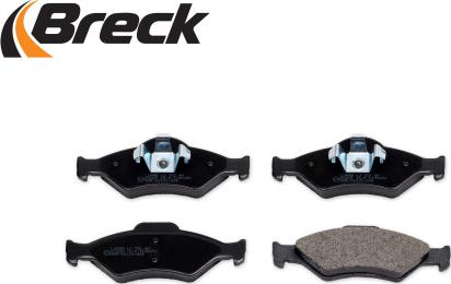 Breck 23200 00 702 00 - Brake Pad Set, disc brake autospares.lv