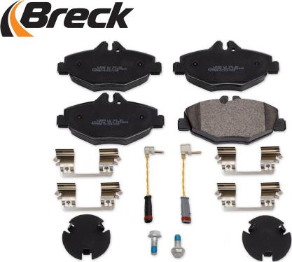 Breck 23743 00 701 10 - Brake Pad Set, disc brake autospares.lv