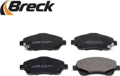 Breck 23768 00 701 10 - Brake Pad Set, disc brake autospares.lv