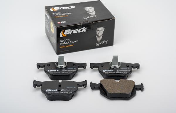 Breck 23732 00 554 00 - Brake Pad Set, disc brake autospares.lv