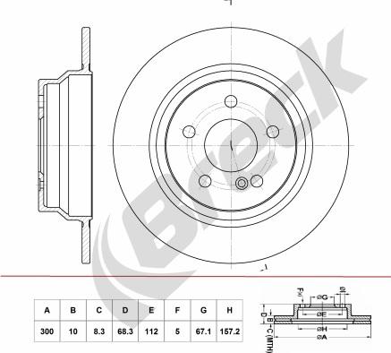 Maxgear 19-1198MAX - Brake Disc autospares.lv