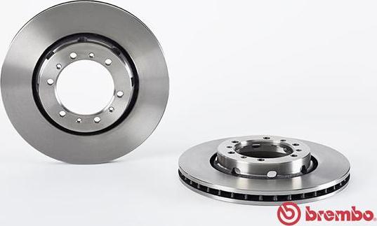 Breco BS 8621 - Brake Disc autospares.lv