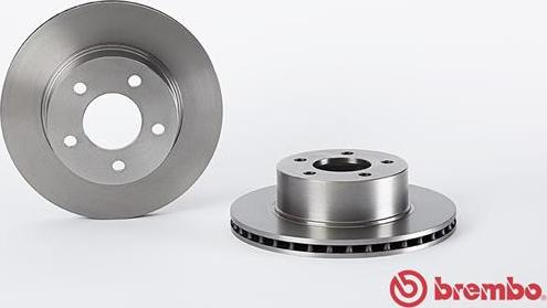 Breco BS 8080 - Brake Disc autospares.lv