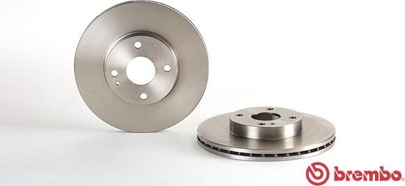 Breco BS 8212 - Brake Disc autospares.lv