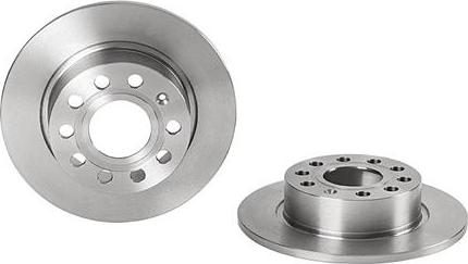 Breco BS 7660 - Brake Disc autospares.lv