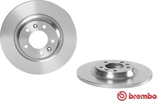 Breco BS 7628 - Brake Disc autospares.lv