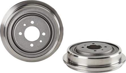 Breco BT 9381 - Brake Drum autospares.lv