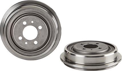 Breco BT 4745 - Brake Drum autospares.lv