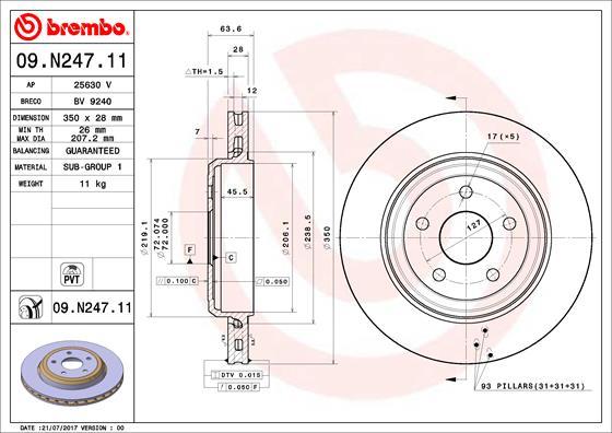 Breco BV 9240 - Brake Disc autospares.lv