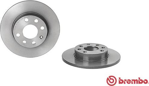 Breco BV 7602 - Brake Disc autospares.lv