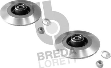 Breda Lorett DFM0004 - Brake Disc autospares.lv