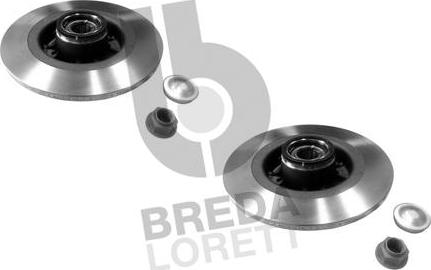 Breda Lorett DFM0005 - Brake Disc autospares.lv