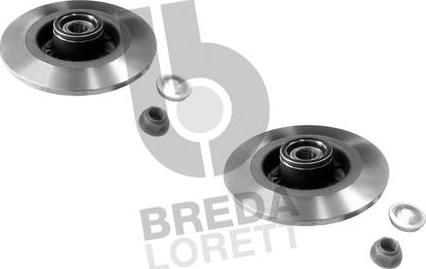 Breda Lorett DFM0006 - Brake Disc autospares.lv