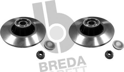 Breda Lorett DFM0001 - Brake Disc autospares.lv