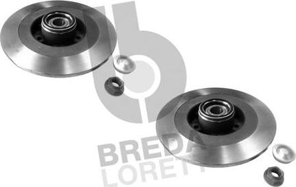 Breda Lorett DFM0007 - Brake Disc autospares.lv