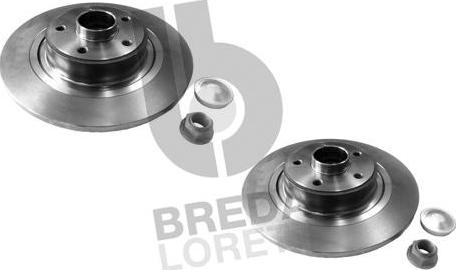 Breda Lorett DFM0007 - Brake Disc autospares.lv