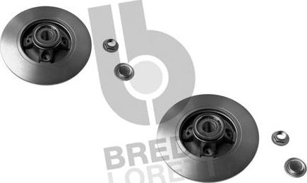 Breda Lorett DFM0014 - Brake Disc autospares.lv