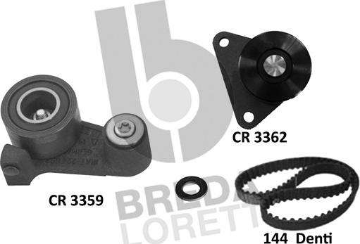 Breda Lorett KCD0403 - Timing Belt Set autospares.lv