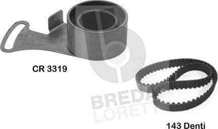 Breda Lorett KCD0411 - Timing Belt Set autospares.lv