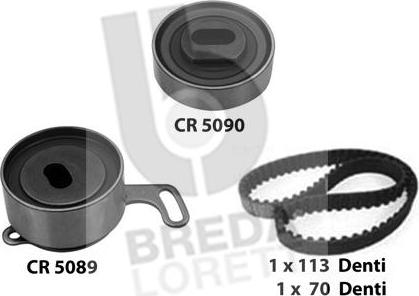 Breda Lorett KCD0478 - Timing Belt Set autospares.lv