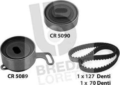 Breda Lorett KCD0472 - Timing Belt Set autospares.lv