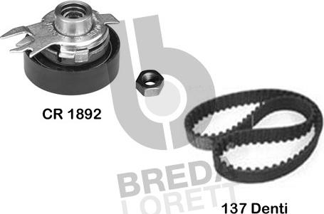 Breda Lorett KCD0644 - Timing Belt Set autospares.lv