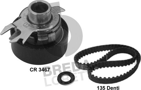 Breda Lorett KCD0654 - Timing Belt Set autospares.lv