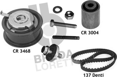 Breda Lorett KCD0604 - Timing Belt Set autospares.lv