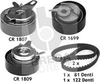 Breda Lorett KCD0606 - Timing Belt Set autospares.lv