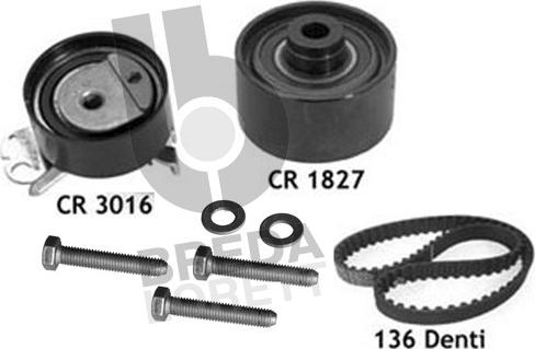 Breda Lorett KCD0601 - Timing Belt Set autospares.lv