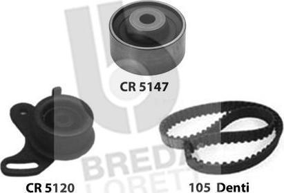 Breda Lorett KCD0613 - Timing Belt Set autospares.lv